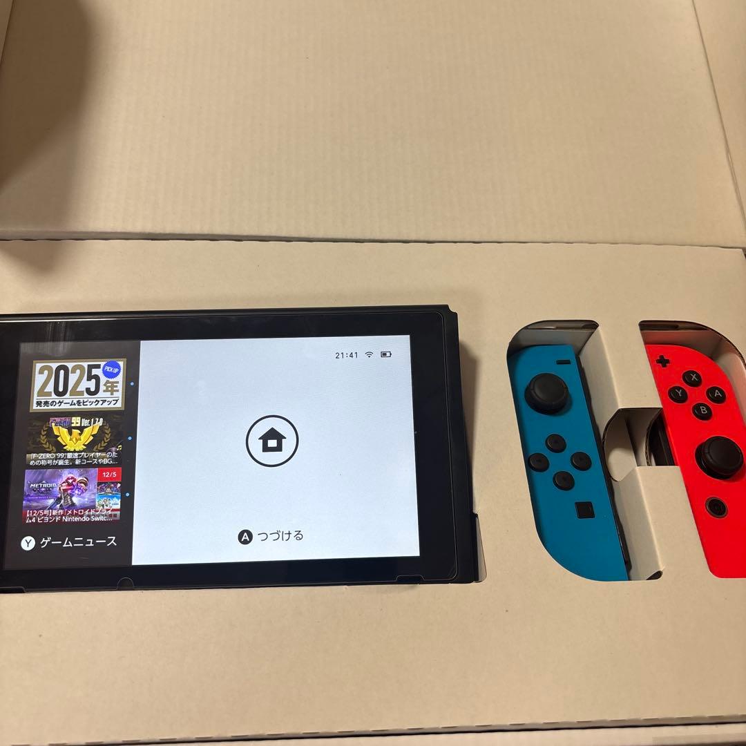 Nintendo Switch 本体 動作確認済み　2022年購入