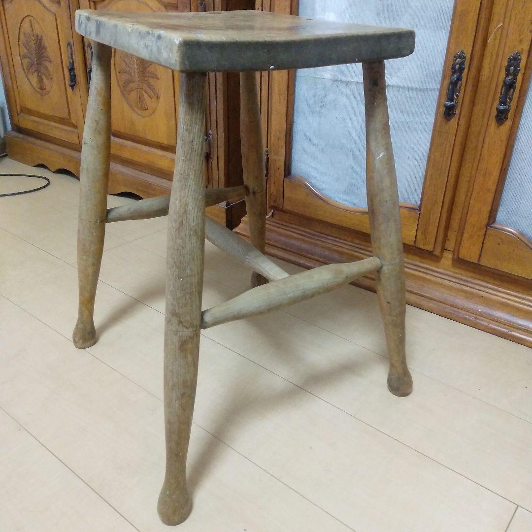 フランスアンティーク　スツール　チェア　椅子　蚤の市