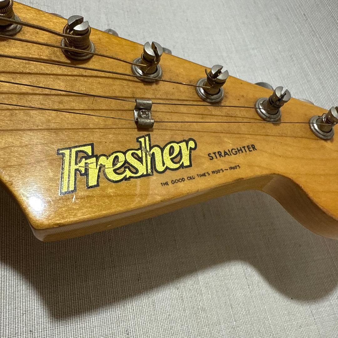 80s Fresher エレキギター 第4期ロゴ FST STRAIGHTER