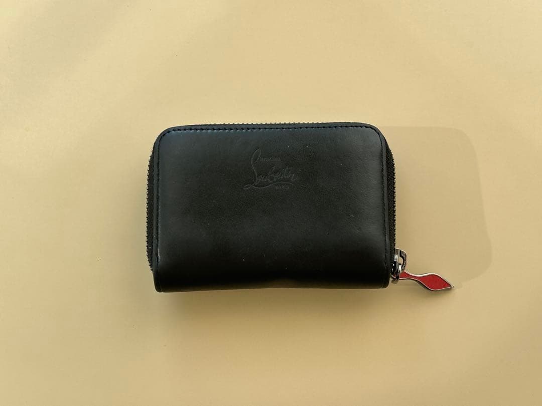 限定値下‼️クリスチャン　ルブタン ジップアラウンド　ミニウォレット　　財布