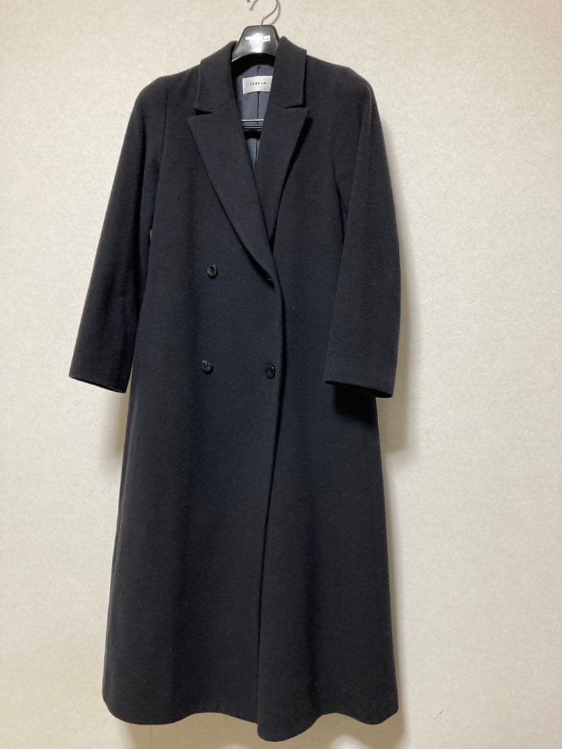 FRAY I.D ウールダブルブレストチェスターコート　0サイズ