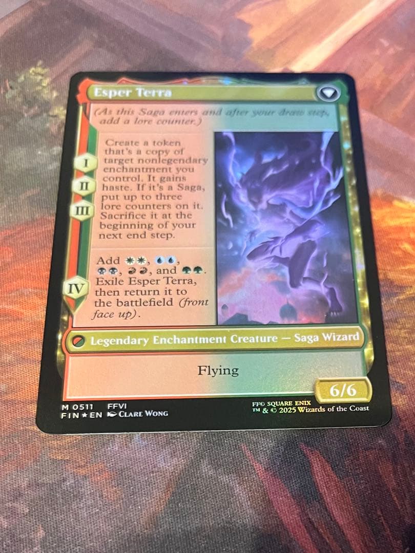 MTG/魔導戦士、ティナ/ 英語/拡張アート/FOIL