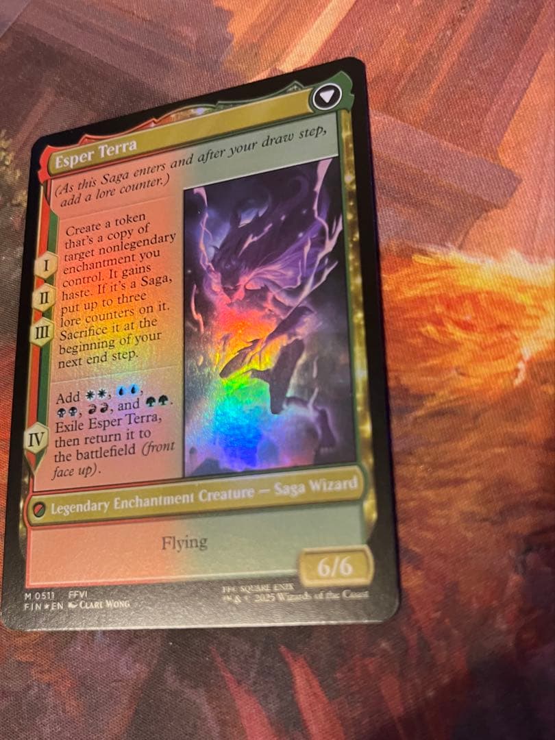 MTG/魔導戦士、ティナ/ 英語/拡張アート/FOIL