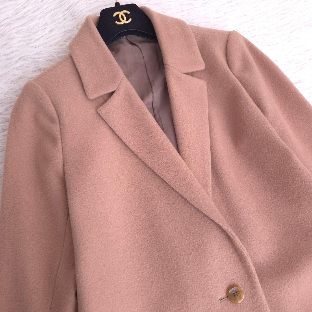 セオリー チェスターコート 近年 高級 メルトン キャメル