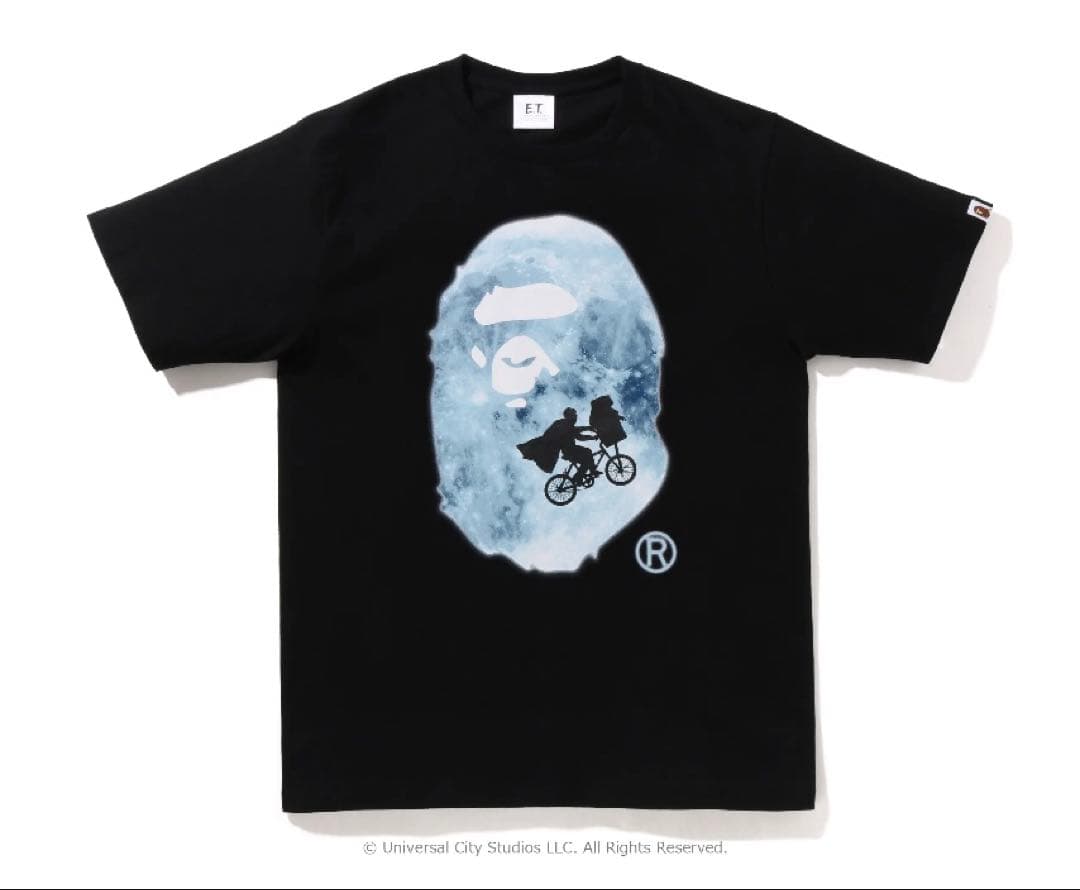 APE エイプ E.T. コラボtシャツ