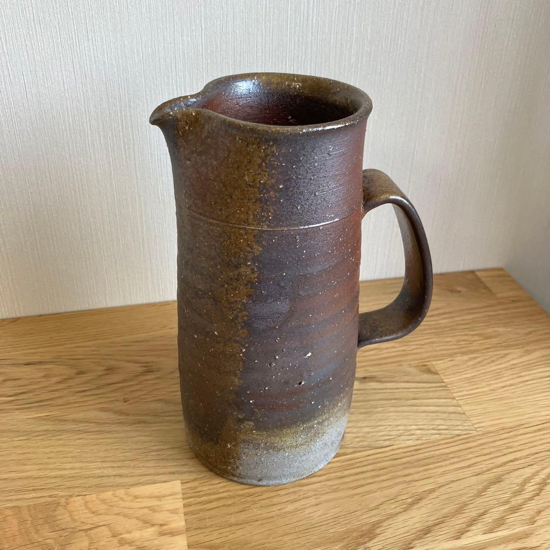 備前焼　水差し　ピッチャー