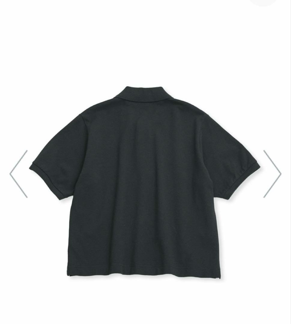 【新品】【試着のみ】LACOSTE ブラック ポロシャツ 半袖