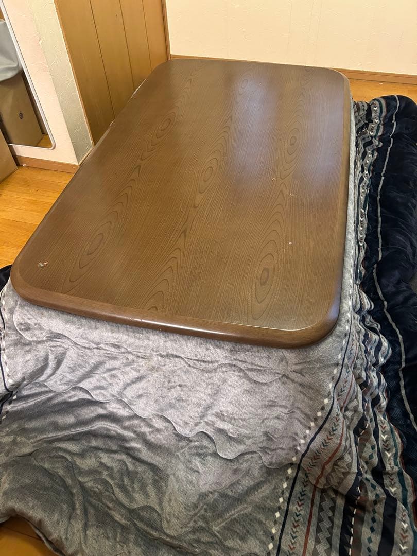 ニトリ家具調こたつ長方形　引き取り限定 150×90