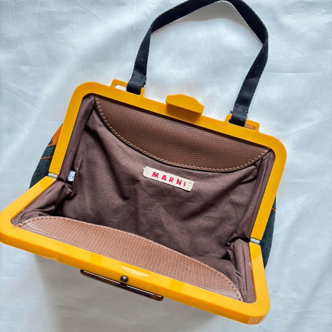 専用様…美品MARNI がま口バック　ミニバック　パーティーバッグ