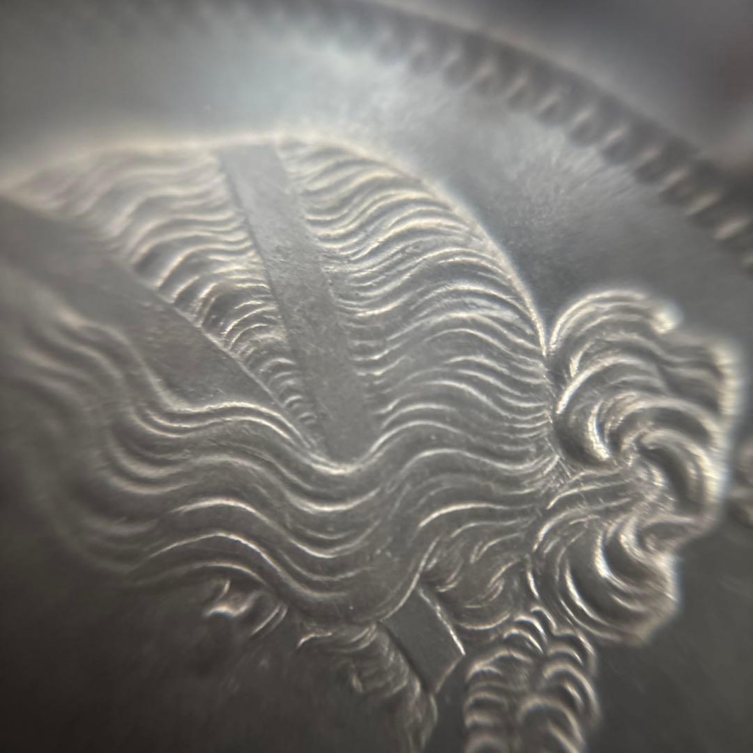 ヴィクトリア　インド1ルピー銀貨　NGC MS62