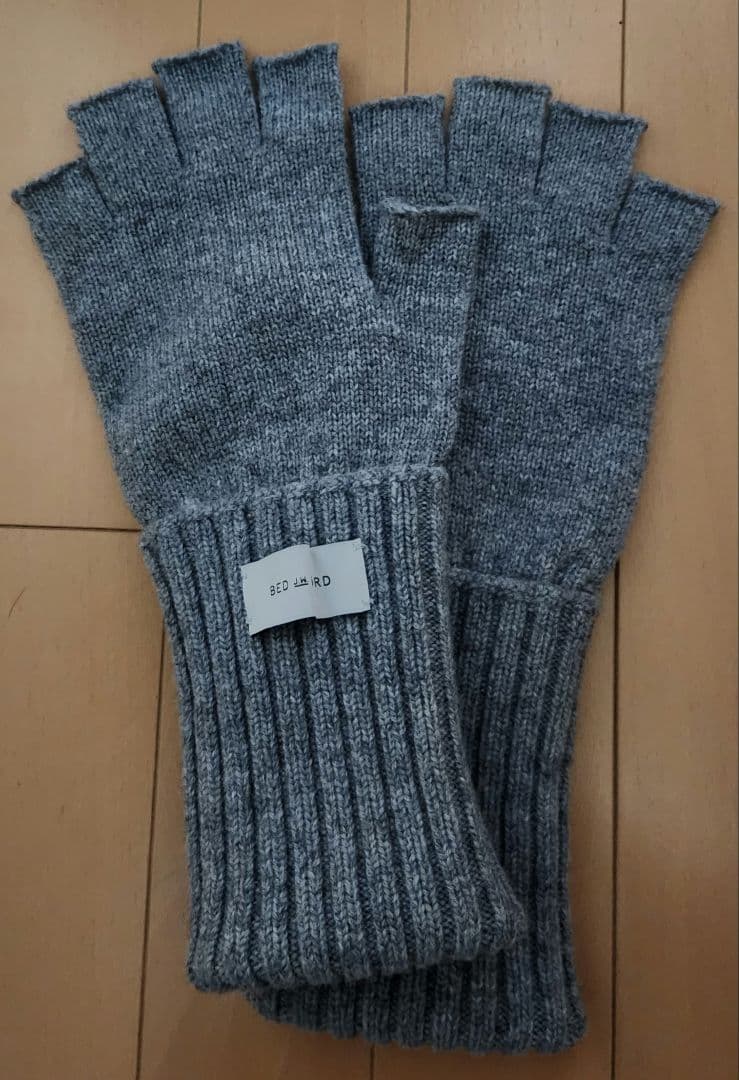 小物 25AW BED J.W FORD FiveFingersGlove Gray