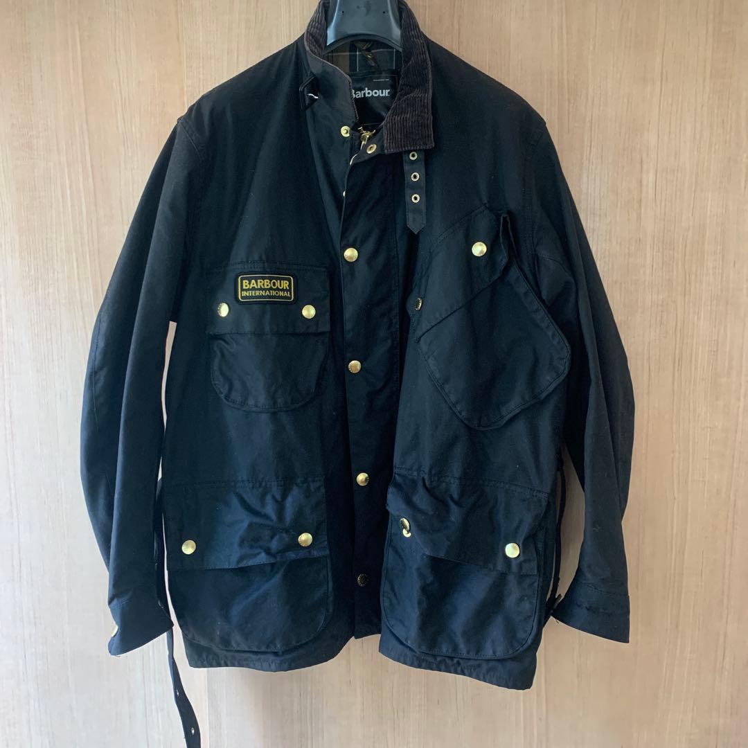 Barbour バブアー　インターナショナル　ブラック　44 ライダース