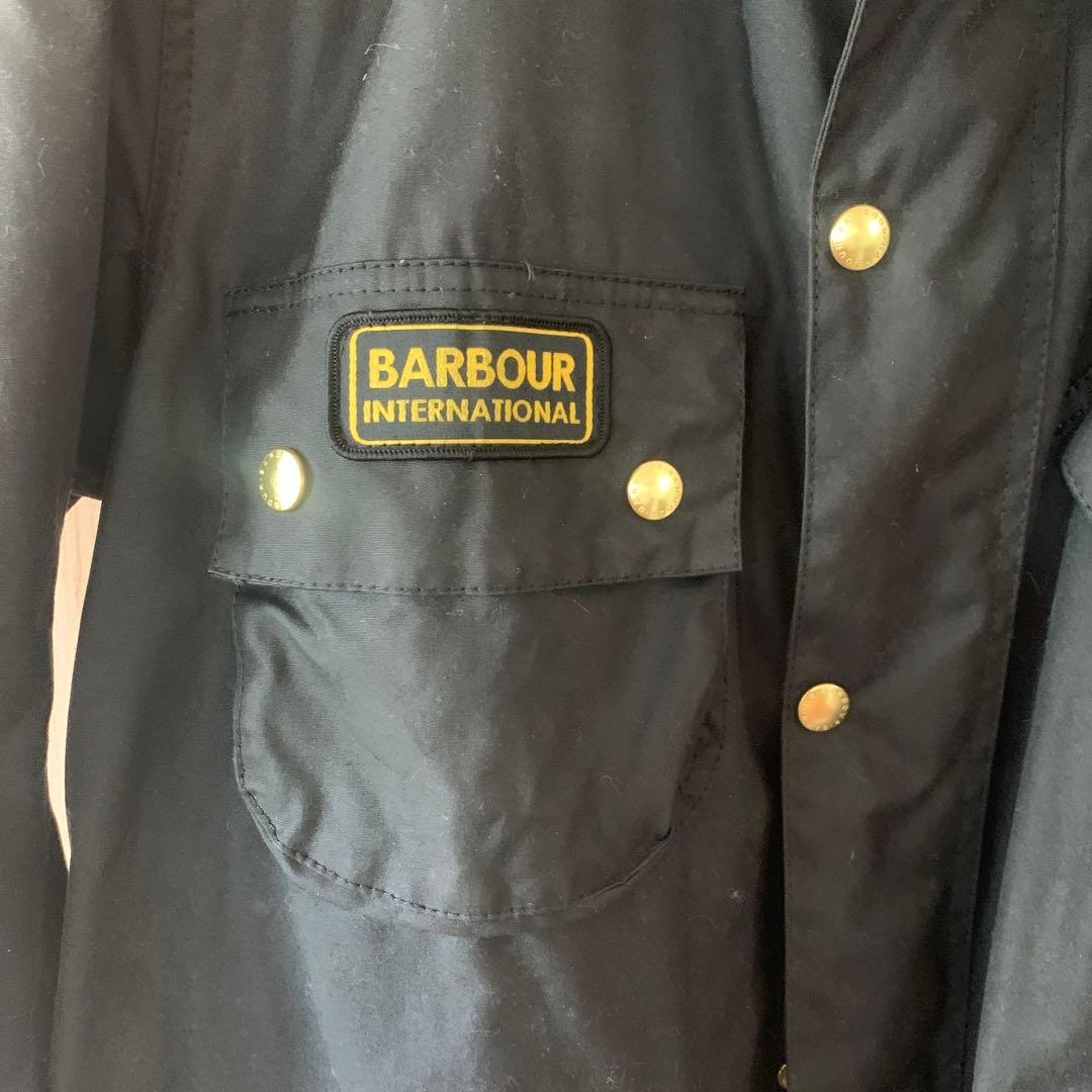 Barbour バブアー　インターナショナル　ブラック　44 ライダース