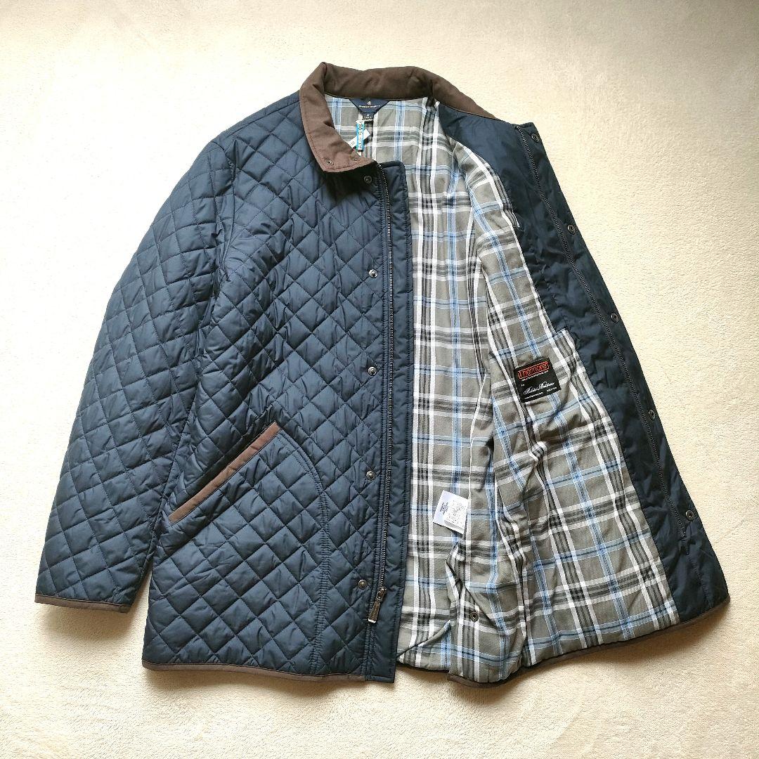 美品 ブルックスブラザーズ キルティングジャケット 中綿 チェック