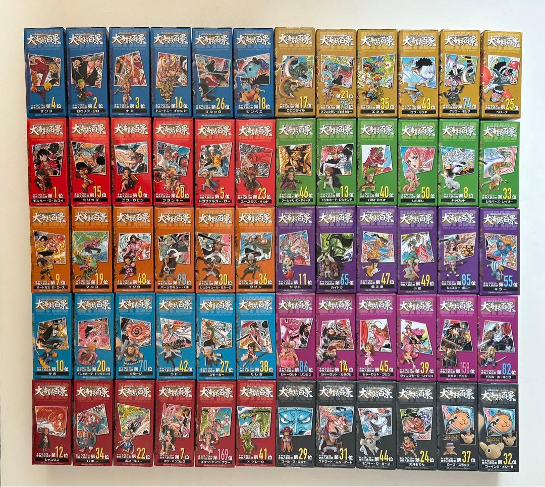 ワンピース 大海賊百景 ワールドコレクタブルフィギュア 全60種