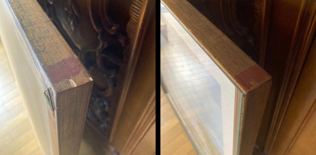 ヴィンテージ　フランス　シャルル・デュガソー　大判 額装 アート ポスター