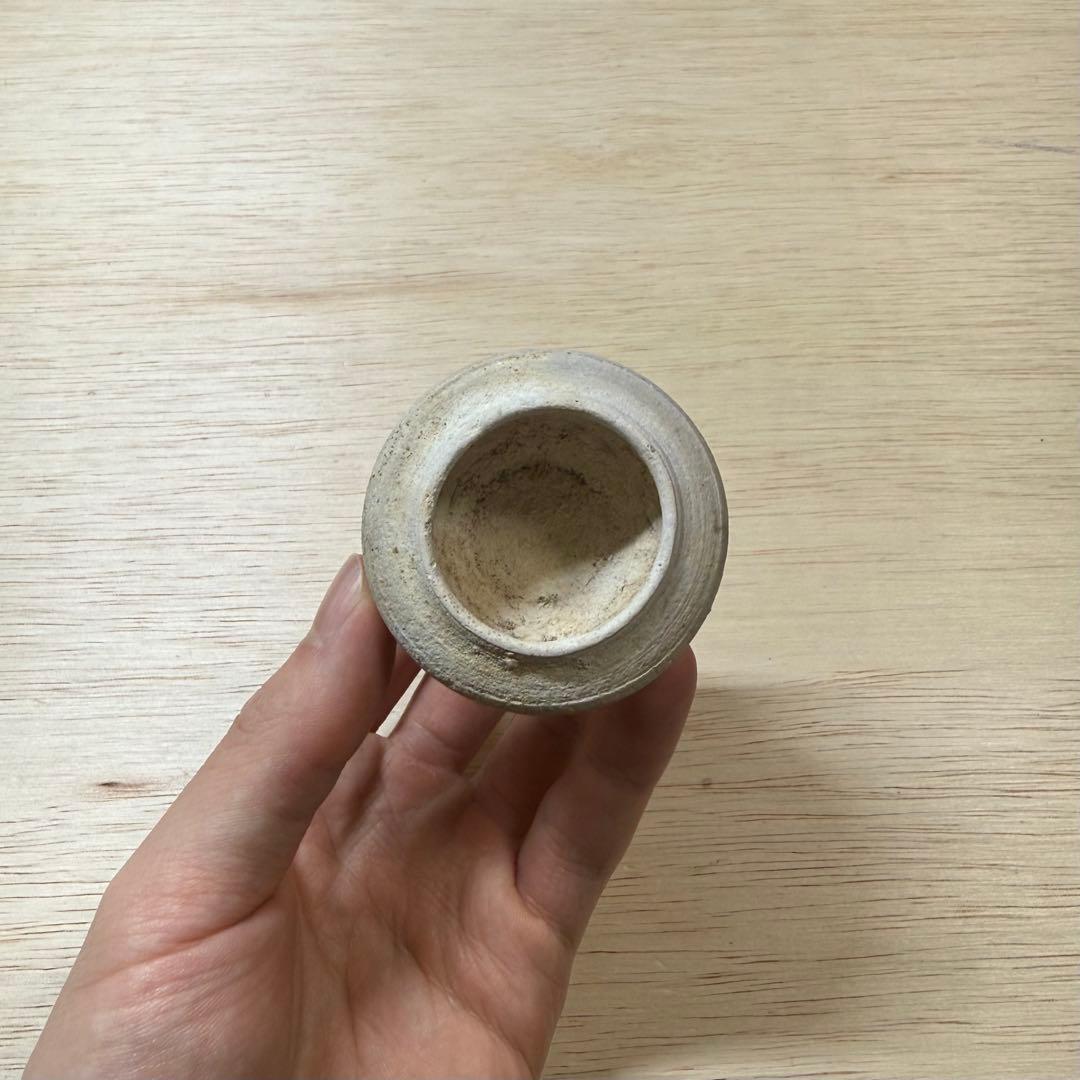 古瀬戸 小壷 蓋物 鎌倉時代 山茶碗 古美術 骨董 古常滑 古信楽 古美濃