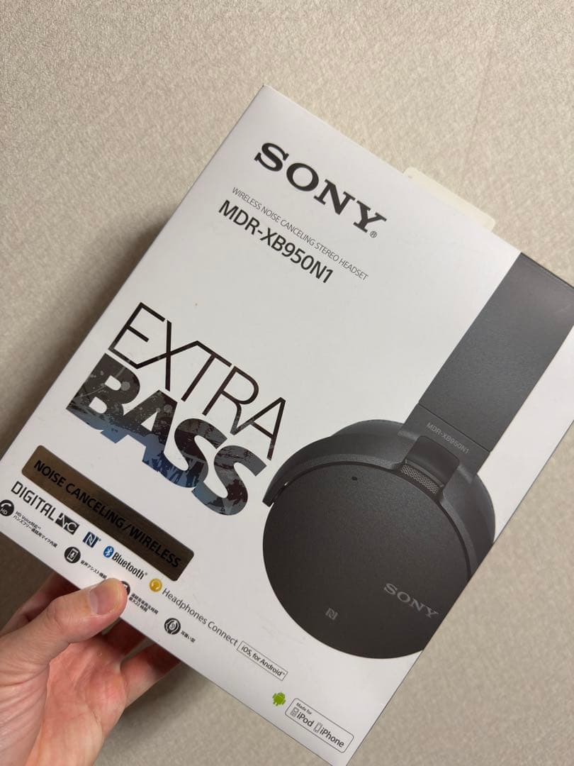 SONY MDR-XB950N1 Bluetooth ブラック オマケ 極美品