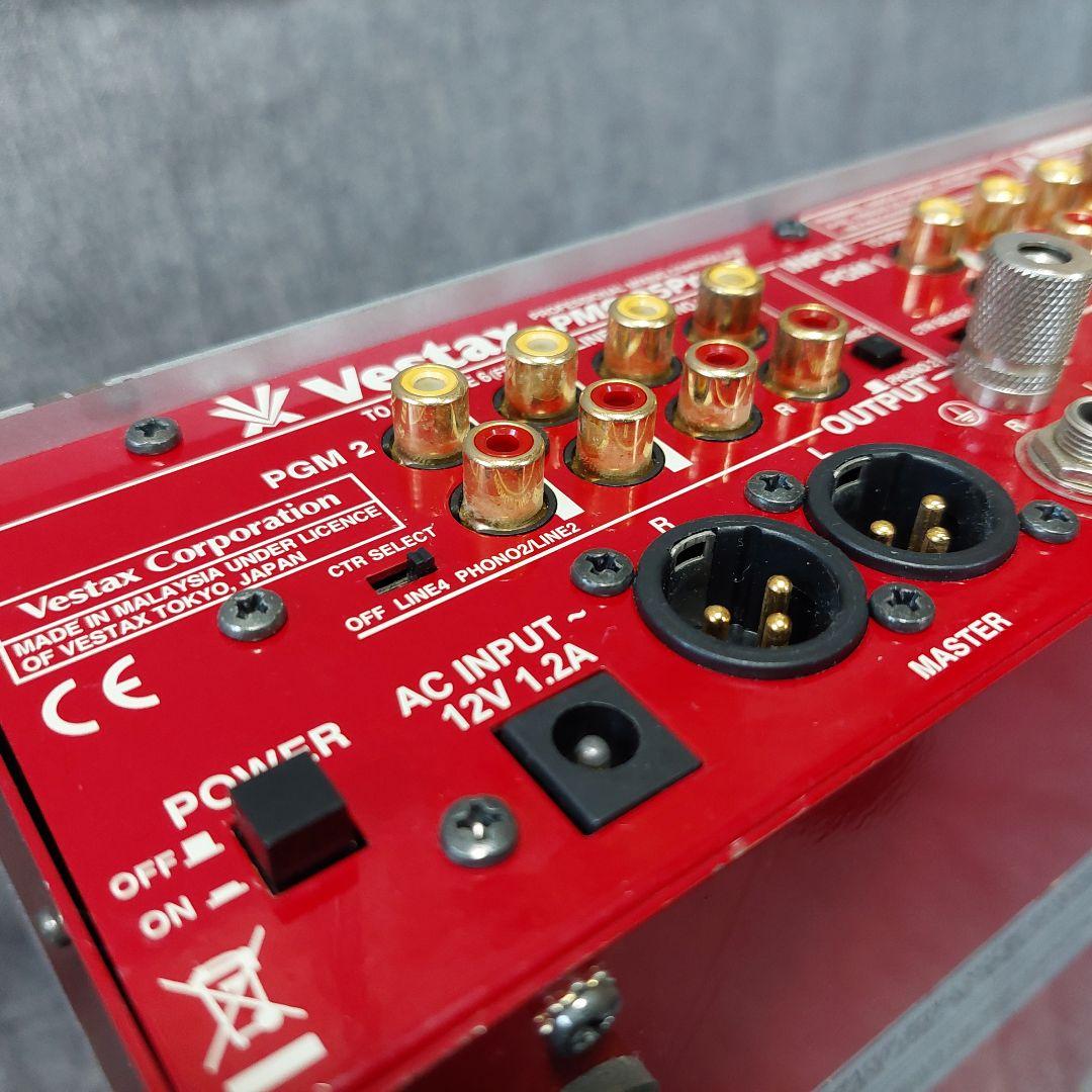【動作確認済】Vestax PMC-05ProIV DJミキサー 赤 希少色
