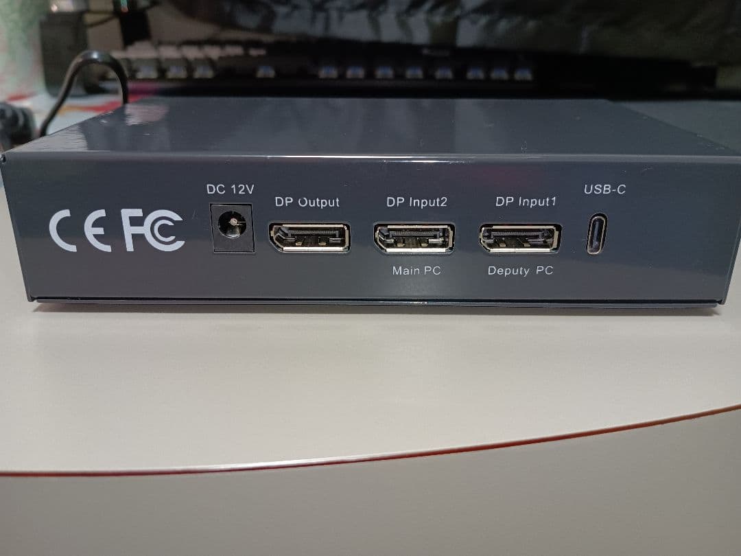 DMA 4K FUSER DPスイッチャー　アリエク購入・未使用に近い品