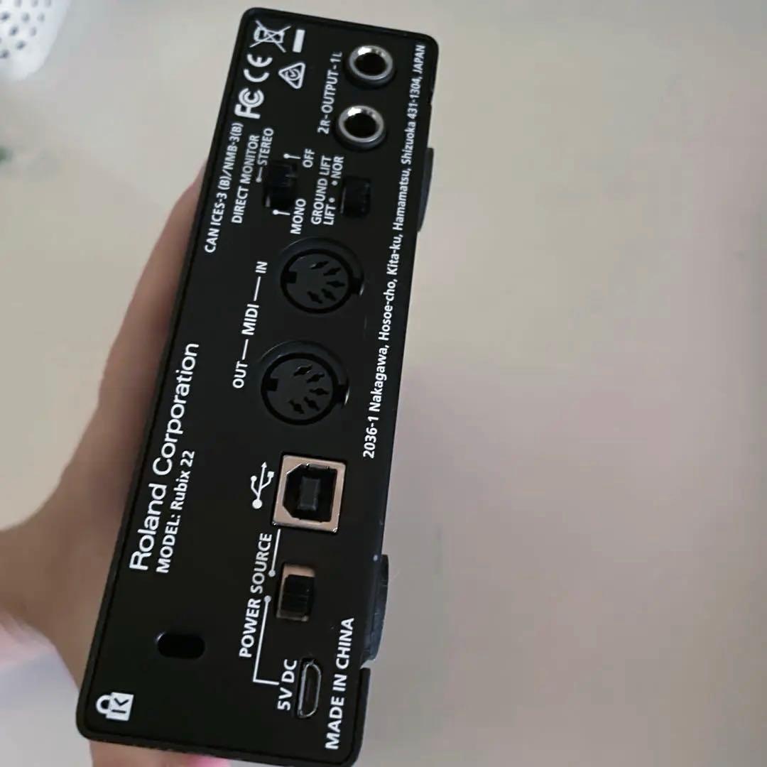 【Roland】 Rubix22 オーディオインターフェース