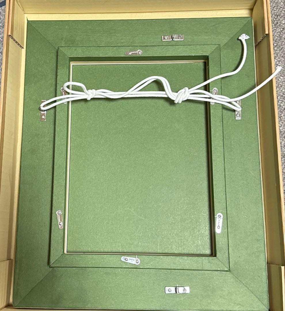 額縁 油絵 油彩画用 古墨 アンティークベージュ SMサイズ 2セット