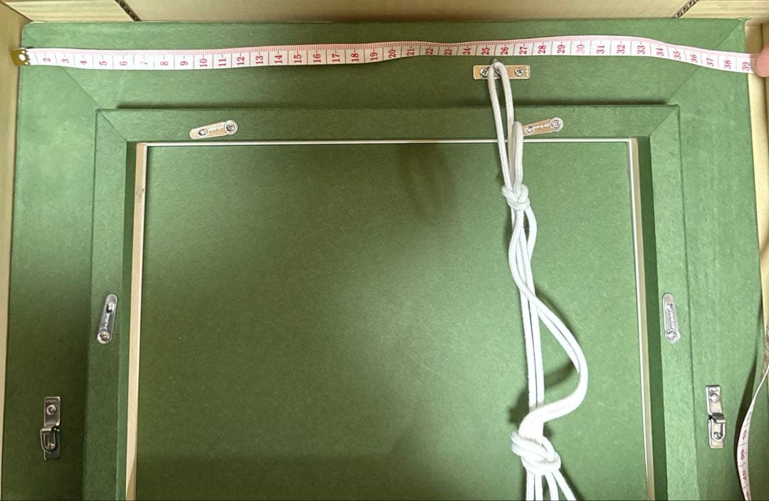 額縁 油絵 油彩画用 古墨 アンティークベージュ SMサイズ 2セット