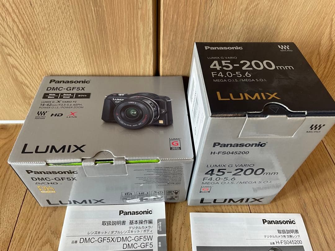 Panasonic LUMIX 一眼レフ　カメラ　望遠レンズ付き