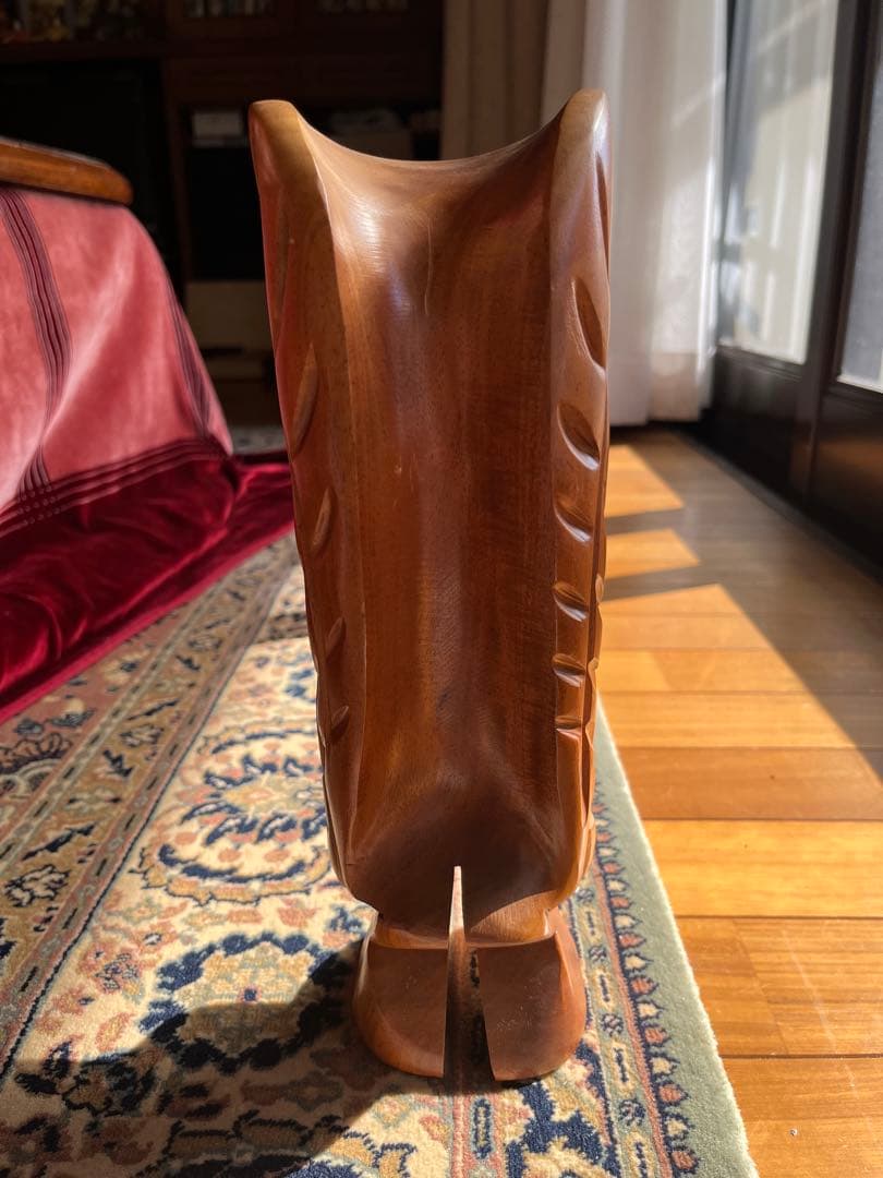 ハワイTIKI ティキ 木製彫刻 木彫 置物 ヴィンテージ インテリア