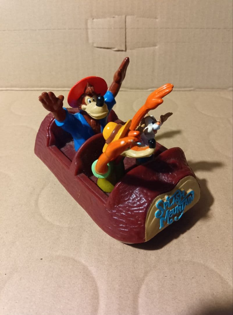 ♥DisneyWorldスプラッシュマウンテン プルバックトイ。チョロＱタイプ