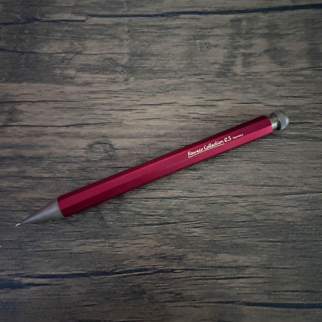 カヴェコ スペシャル コレクション レッド シャープペンシル 0.5mm