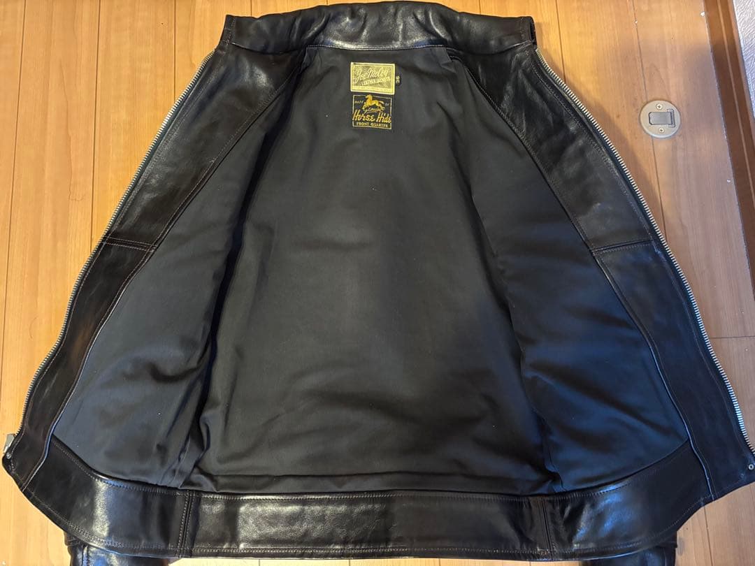 JOE McCOY WAYWORD 30sレザースポーツジャケット 36 馬革