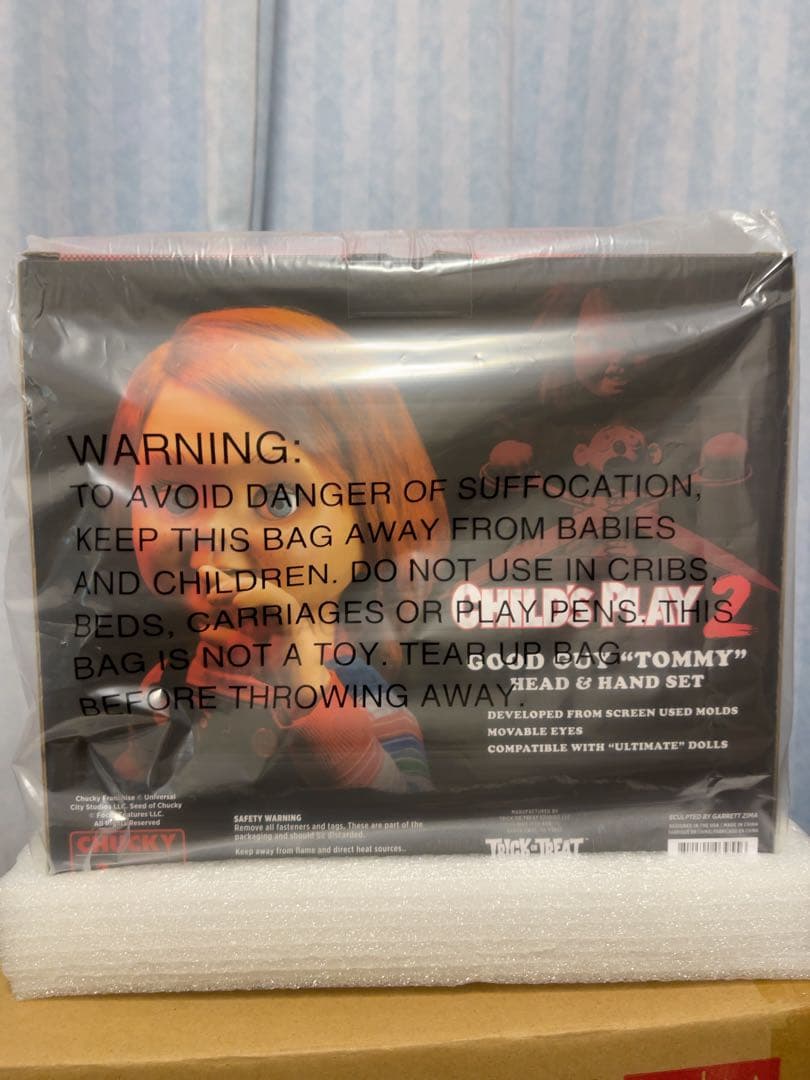 チャッキー等身大　グッドガイ人形　トミーヘッド＆ハンドセット　新品未使用