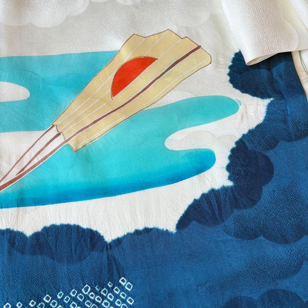 七五三 着物　産着　男の子　美品　襦袢付き