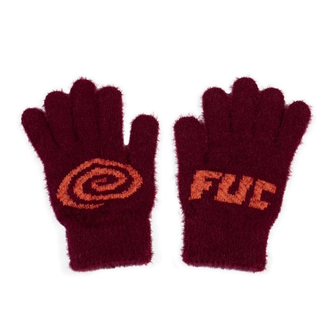 【新品】SOL x FUC Hairy Gloves (Red)