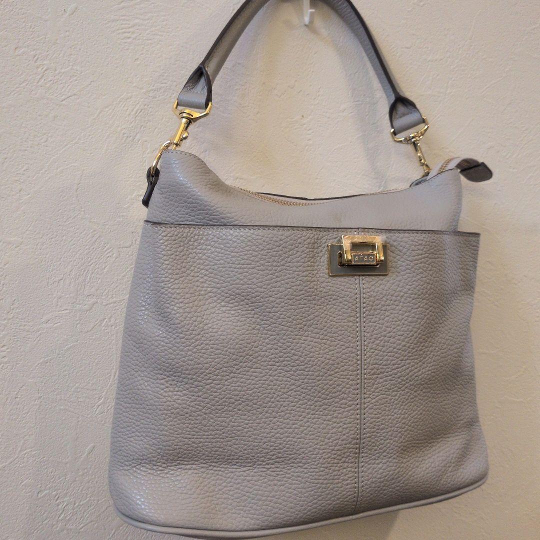 HKTA！アタオ ハンドバッグ ゴールド金具