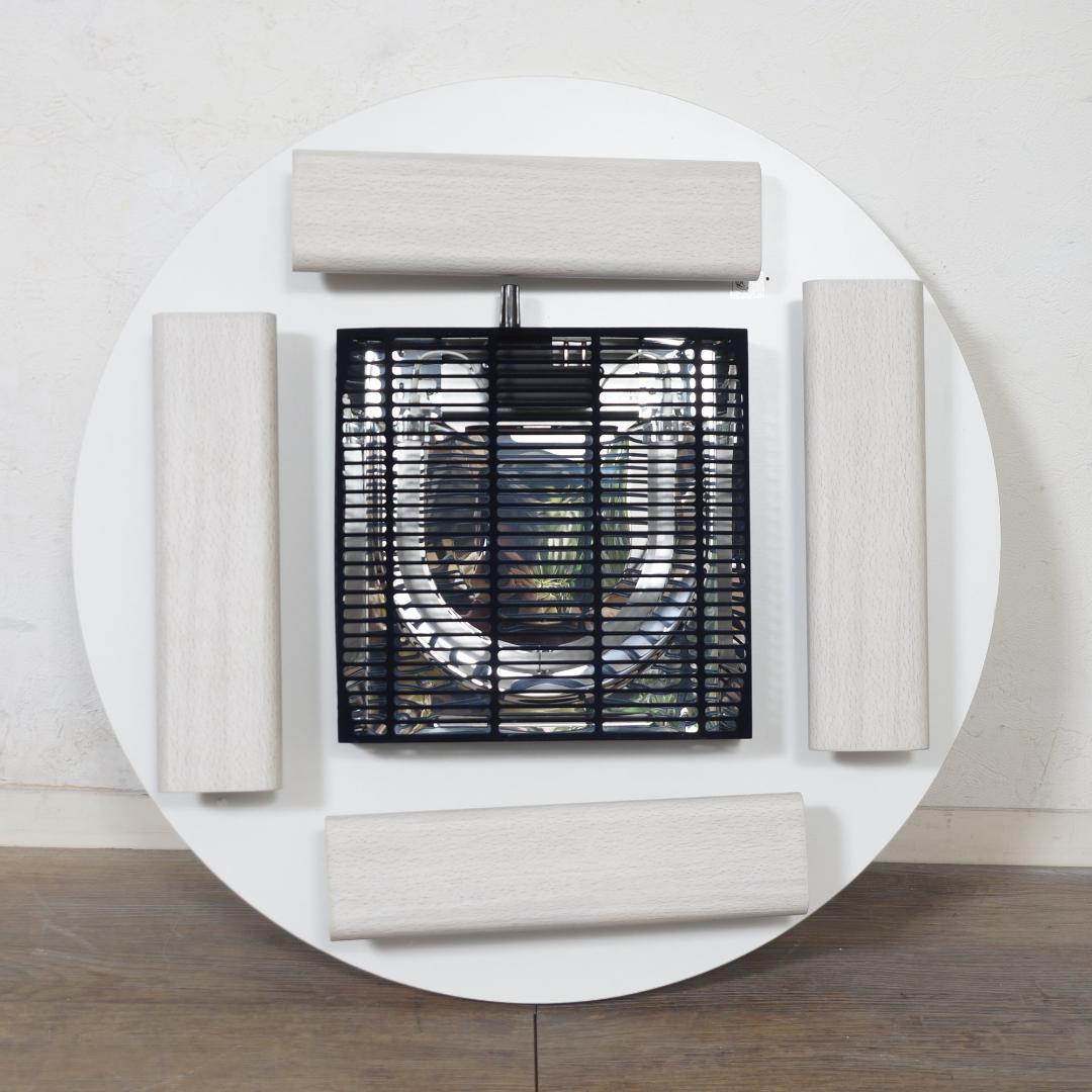 【新品】リバーシブル　折りたたみコタツ　円形　コンパクト　アウトレット