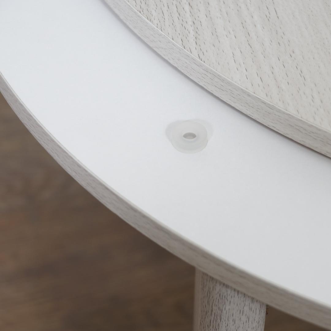 【新品】リバーシブル　折りたたみコタツ　円形　コンパクト　アウトレット