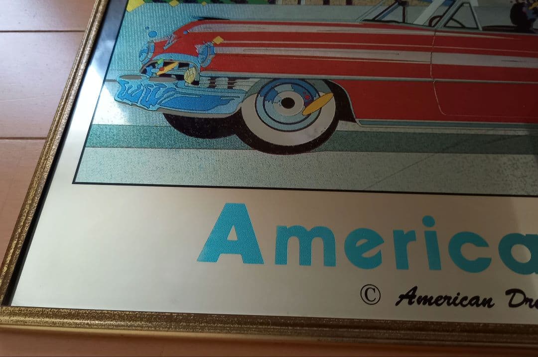 鈴木英人 American portrait パブミラー 壁掛け レトロ