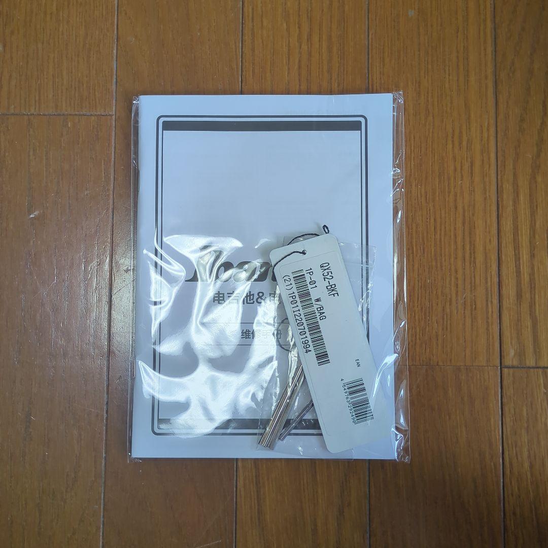 Ibanez QX52 BKF アイバニーズ ソフトケース付