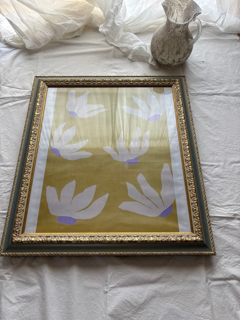 vintage デコラティブ　アートフレーム　額縁　額　ロココ　アールデコ