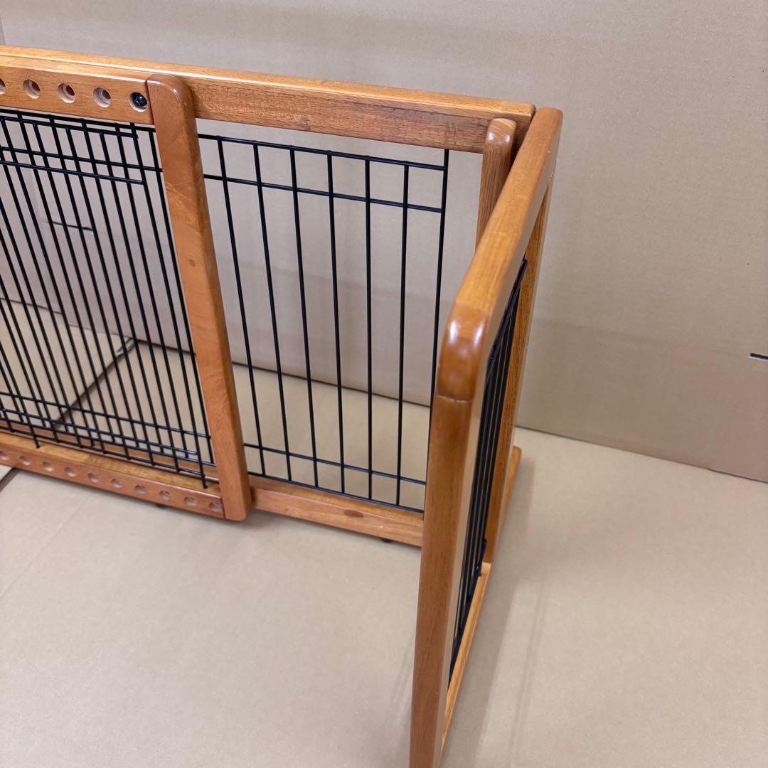 リッチェル ペット用 木製おくだけゲート ワイド