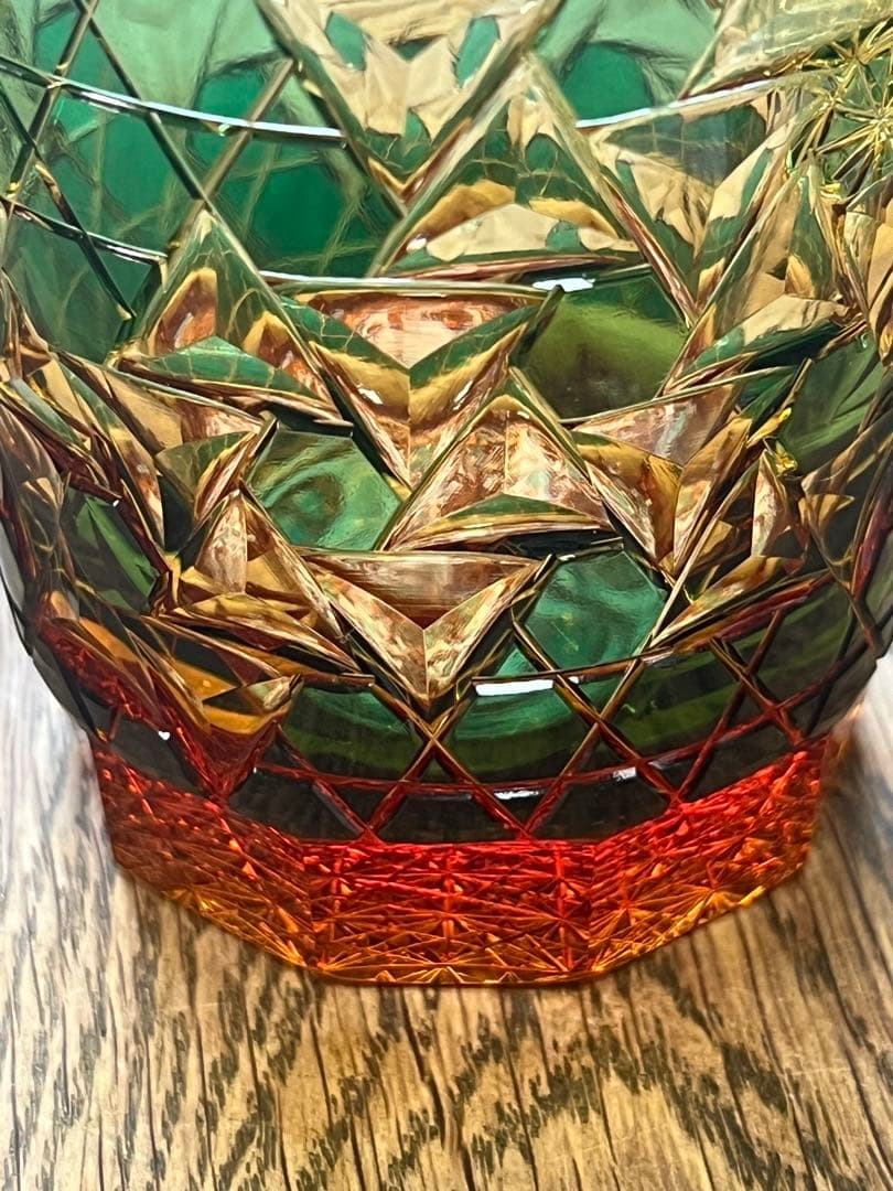 し*ん様 但野硝子 江戸切子 但野英邦 ロックグラス