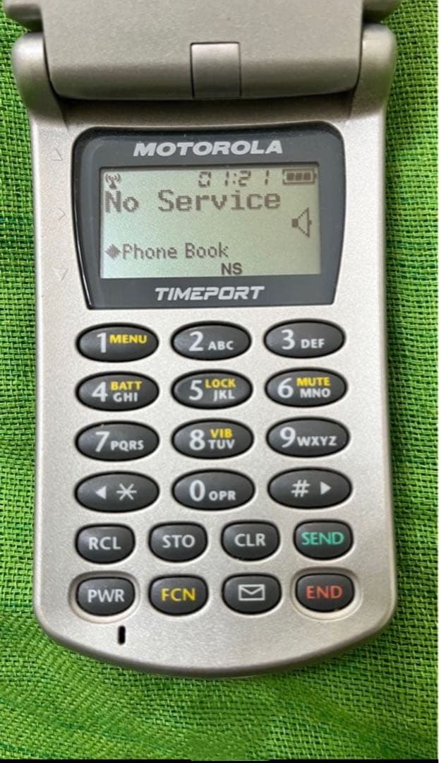 希少！Motorola TIMEPORT P8197 レトロガラケー