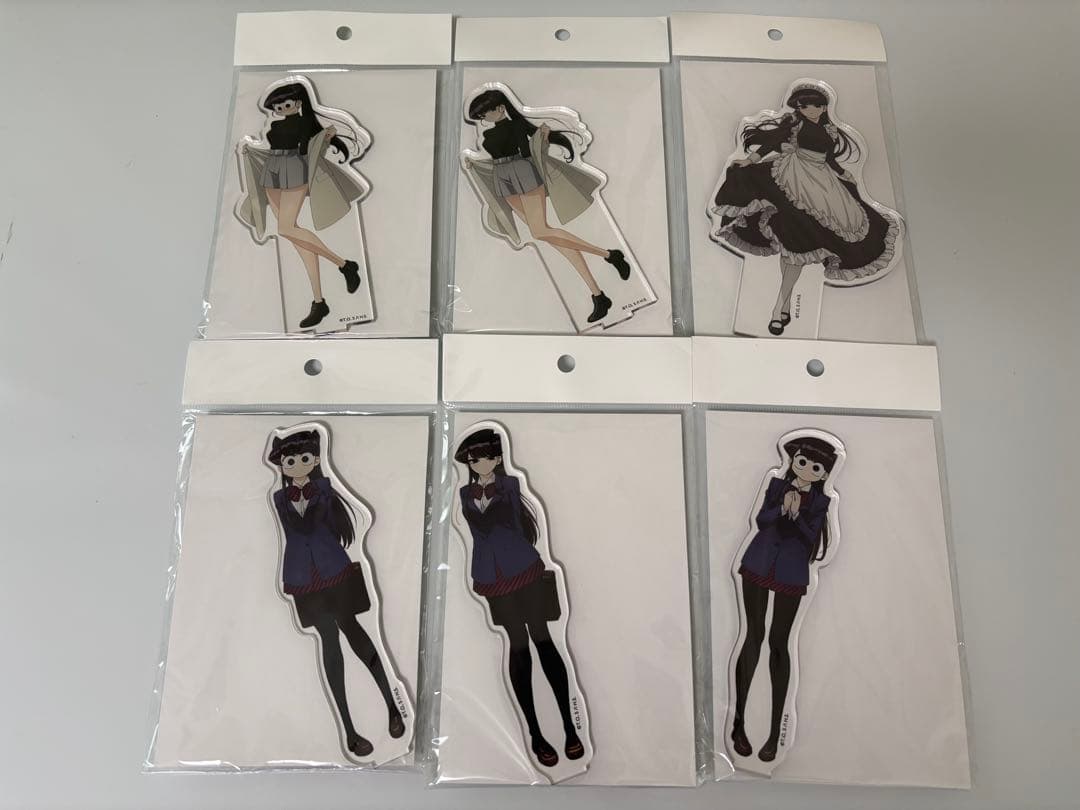 古見さんは、コミュ症です。 描き下ろしアクリルスタンド 6種類セット