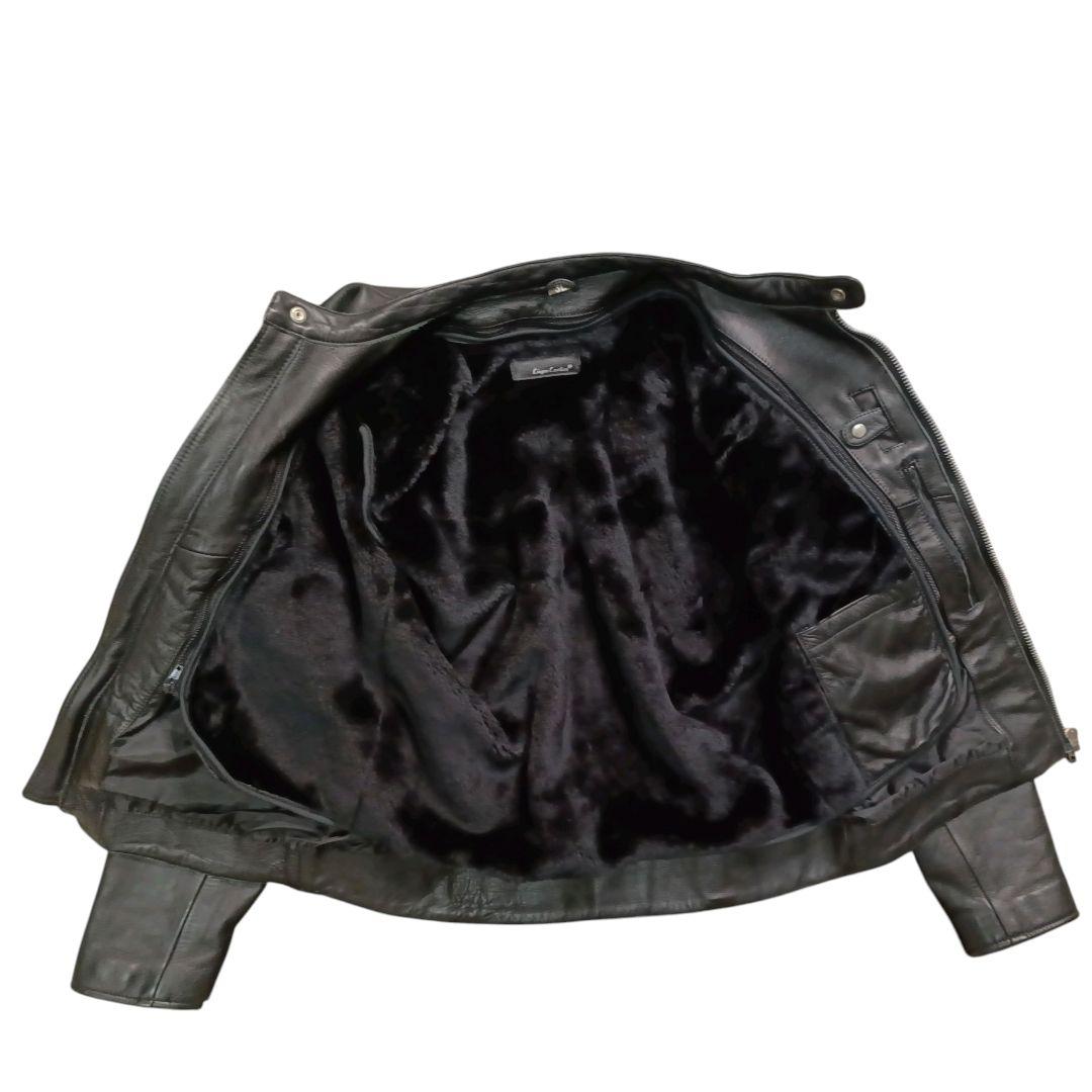 2XL✨Liugoo Leathers ボアライナー付 サイドジップ ライダース