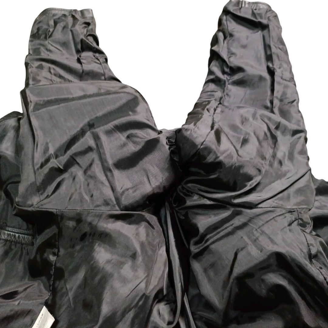 2XL✨Liugoo Leathers ボアライナー付 サイドジップ ライダース