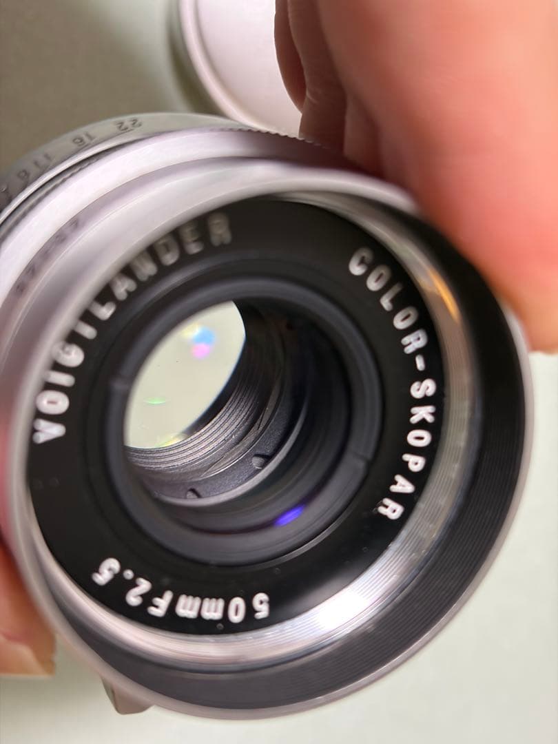 フォクトレンダー COLOR-SKOPAR 50mm F2.5 Lマウント