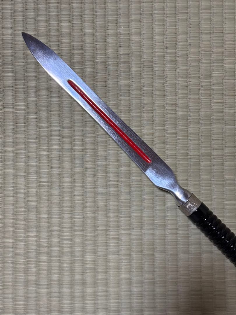 槍　やり　3本継　鞘付き　模造刀　模擬刀　美術刀　舞踊　大衆演劇　芝居