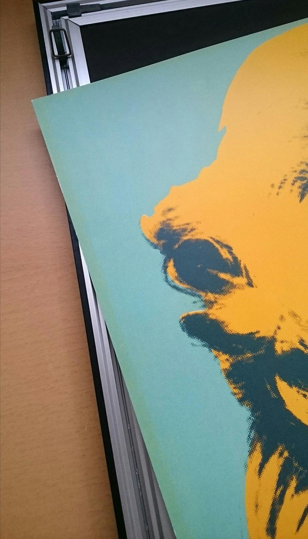 アンディ・ウォーホル マリリンモンロー ポスター 65×65㎝ 額付き